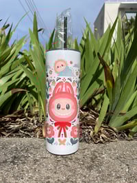 Image 1 of Gobelet isotherme Labubu 600ml avec paille