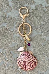 Image 1 of Shells and Scallop Keychain/Bag Charm