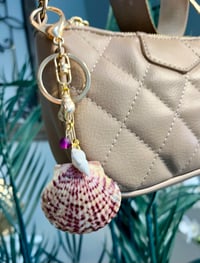 Image 2 of Shells and Scallop Keychain/Bag Charm