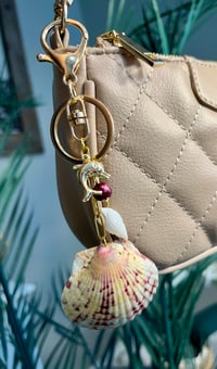 Image 3 of Dolphin and Scallop Keychain/Bag Charm 