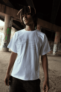 Image 1 of COLORED BRIDGES WHITE TEE