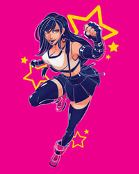 Image 2 of TIFA LOCKHART PRINT