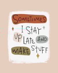 Image 2 of Sometimes - Art Print