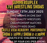 SummerSuplex Live Wrestling Shows 13.07.25