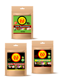 Image 1 of Ah It Dat Mini Jerk Seasoning Pack (0.5 oz) Authentic Jamaican Spice Blend