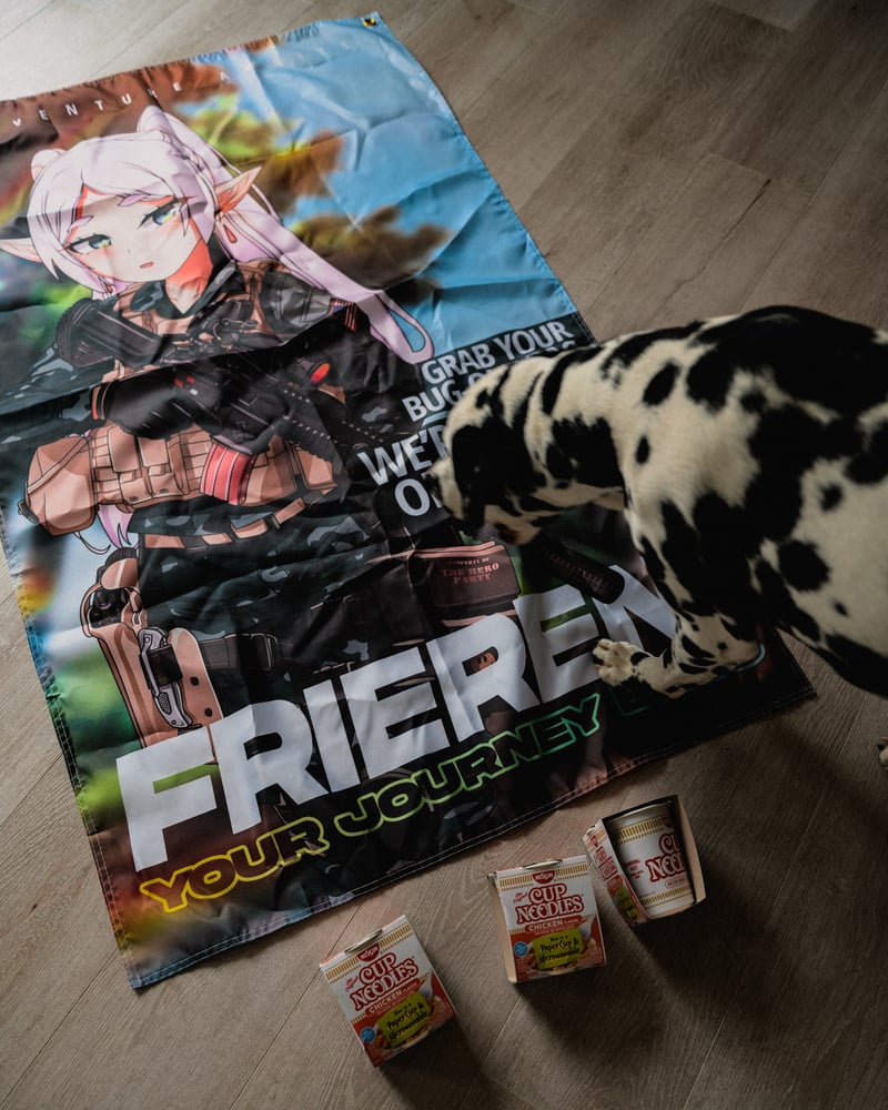 Image of Your Journey Ends Flag