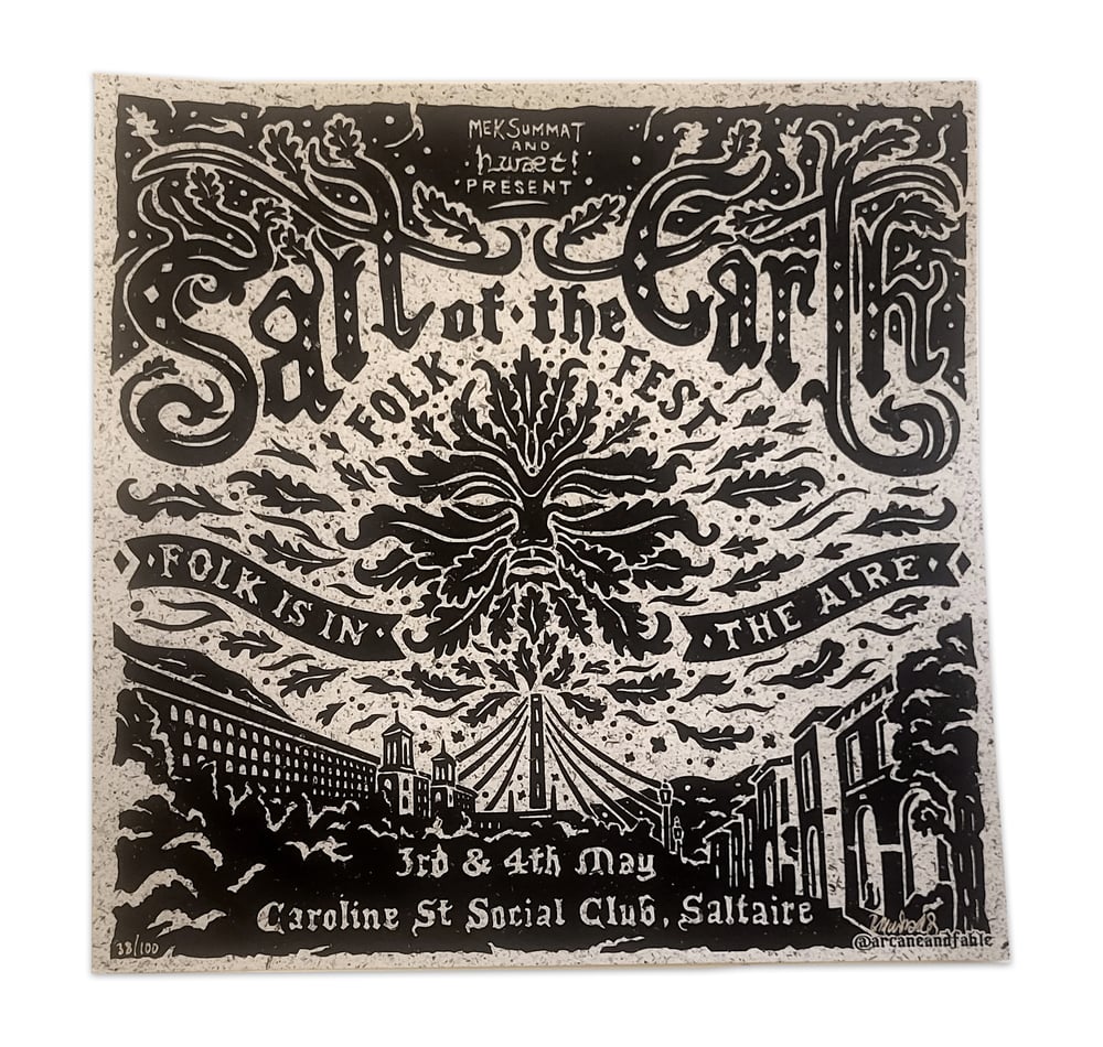 Salt of the Earth Shirt, Print & Coaster Bundle PRE-ORDER