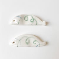 Image 1 of Les 2 porte-couteaux poissons - ANTOINE et PAUL