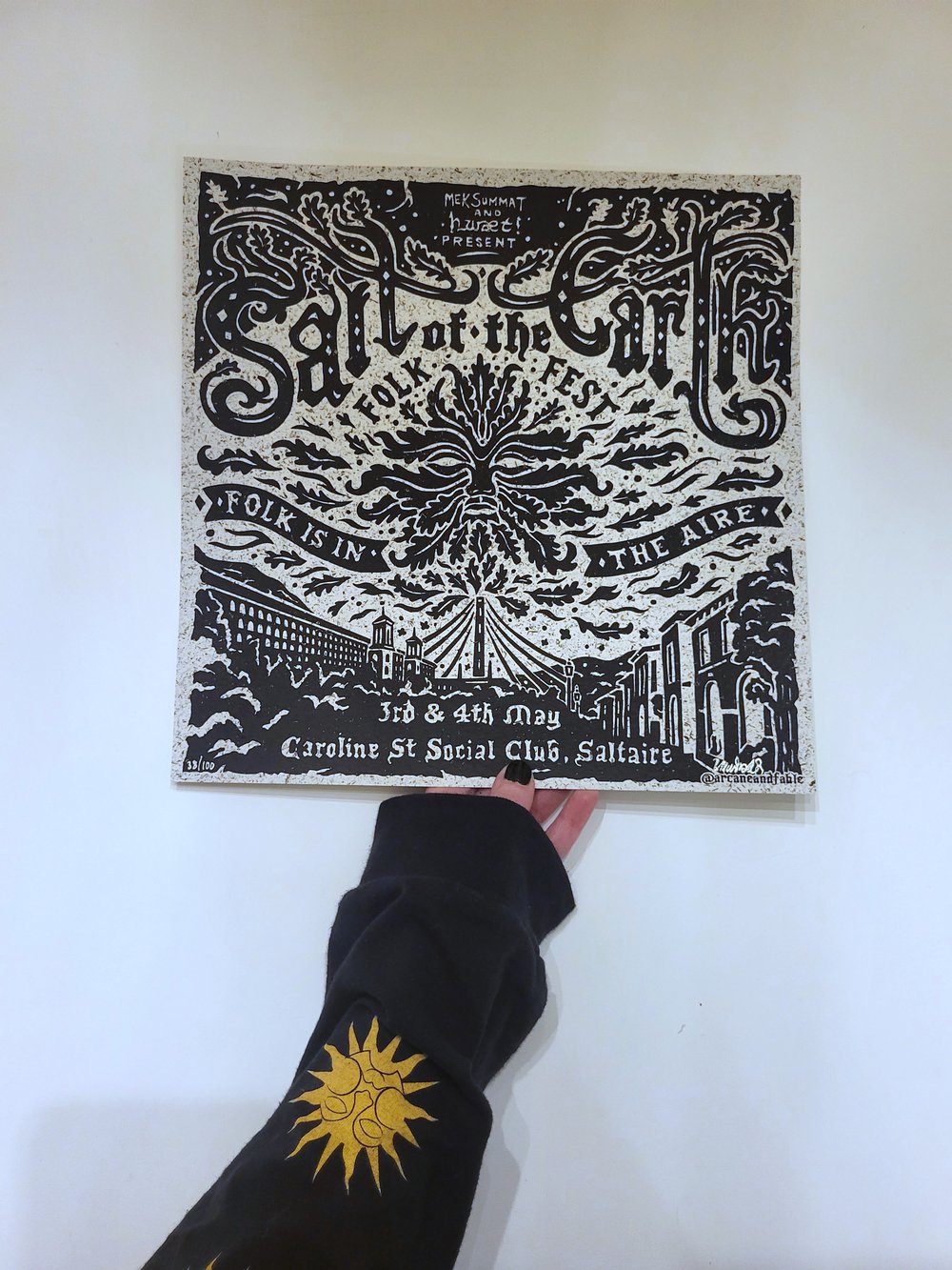 Salt of the Earth Festival Screenprint