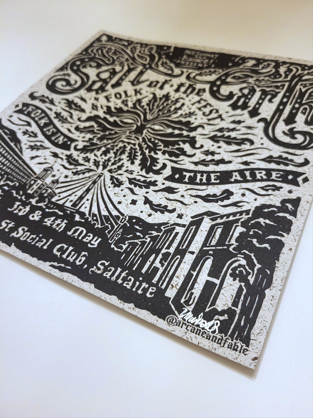 Salt of the Earth Festival Screenprint