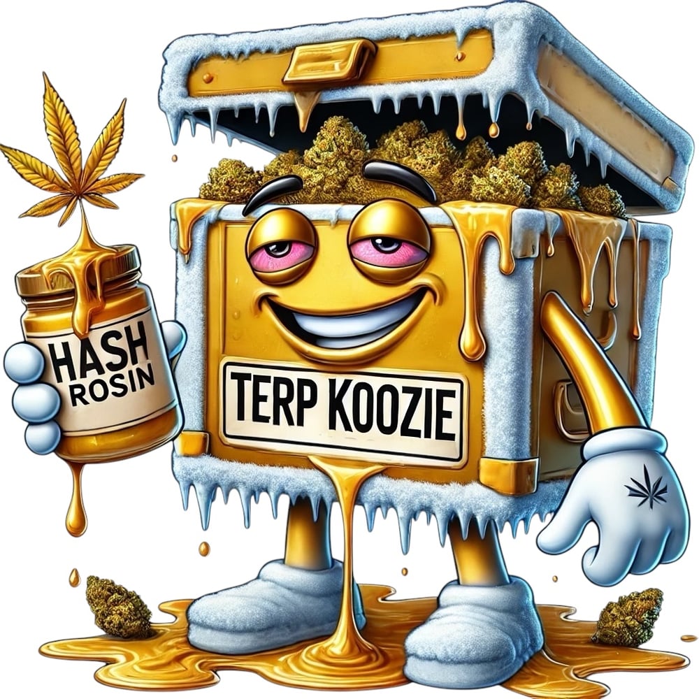 Image of Terp Koozie sticker pack of 5