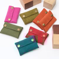 Image 1 of Coin Holder in suede