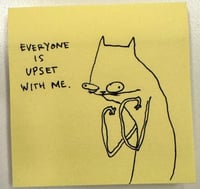 Upset with me 