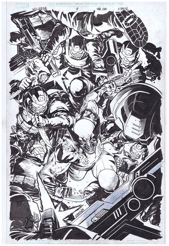 Wolverine #9 Variant Cover