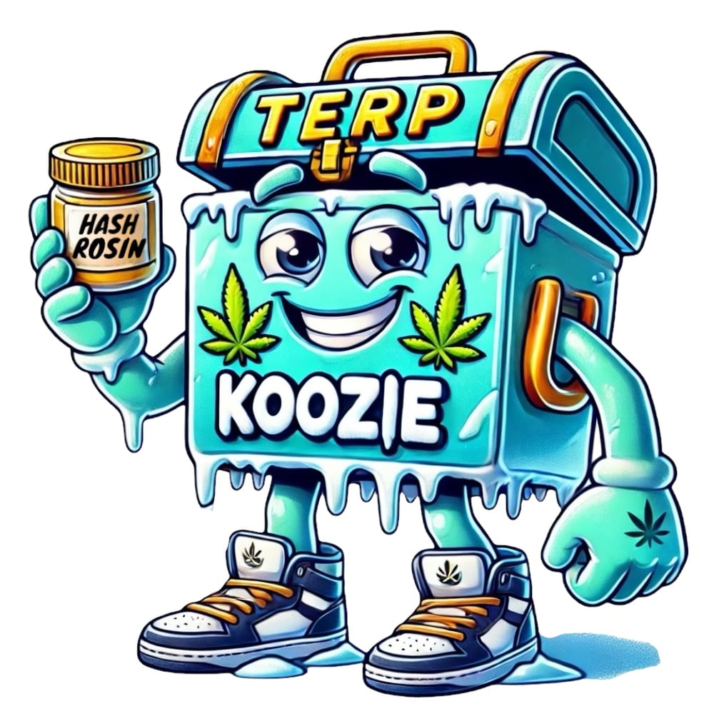 Image of Terp Koozie sticker pack of 5