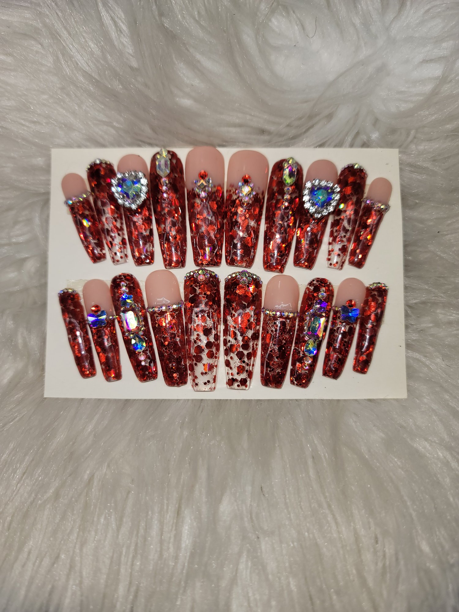 Image of Lady in red