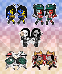 PRE-ORDER ENA Acrylic Charms<br>| Unofficial Fan Merch |
