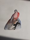 Archive Paper person ~ wall hanging