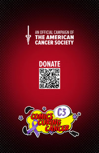 Image 4 of COMICS CURING CANCER ART BOOK #2 (2025) COVER C - MATT WILSON VIRGIN METAL EDITION - LTD TO 10