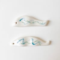Image 1 of Les 2 porte-couteaux poissons - FRANÇOIS et JACQUES