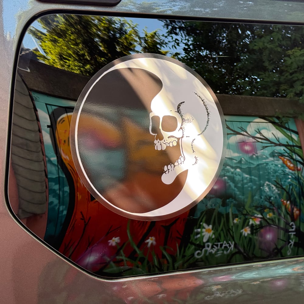 DEAD MOON – Car sticker (glossy) ø 30 cm / 12"