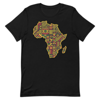 Image 5 of Africa Map Pattern Pan African Unisex t-shirt