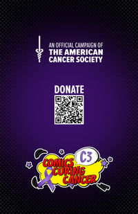 Image 4 of COMICS CURING CANCER ART BOOK #2 (2025) COVER D - AUSTIN LEMME VIRGIN METAL EDITION - LTD TO 10