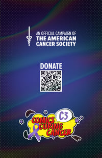 Image 4 of COMICS CURING CANCER ART BOOK #2 (2025) COVER B - CHRISTOPHER LOCKWOOD HOLOFOIL EDITION - LTD TO 25