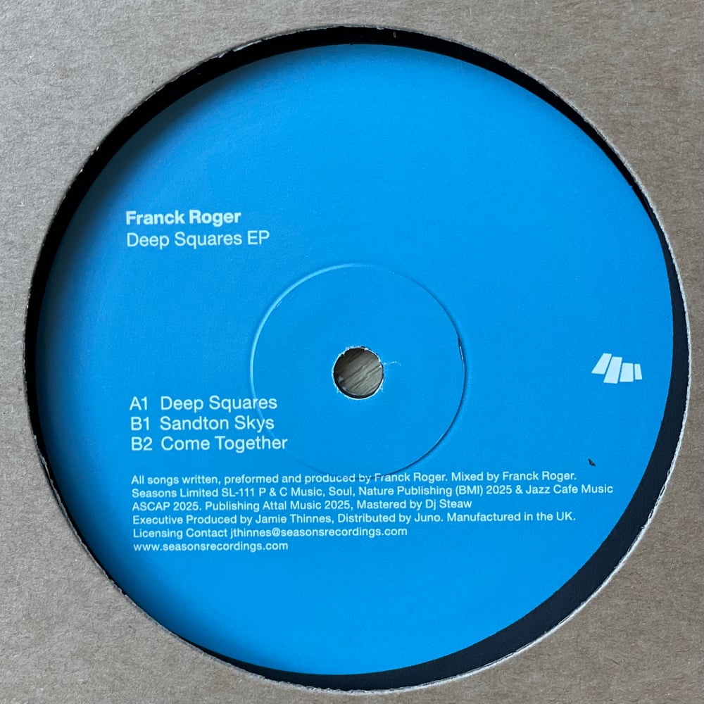 Image of Franck Roger 'Deep Squares' EP 