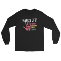 Image 3 of Hands off Traore Burkina Faso Africa Ibrahim Traoré Men’s Long Sleeve Shirt