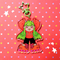 Image 2 of Roller Girl 2.5" Acrylic Charm