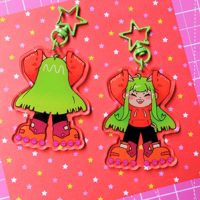 Image 1 of Roller Girl 2.5" Acrylic Charm