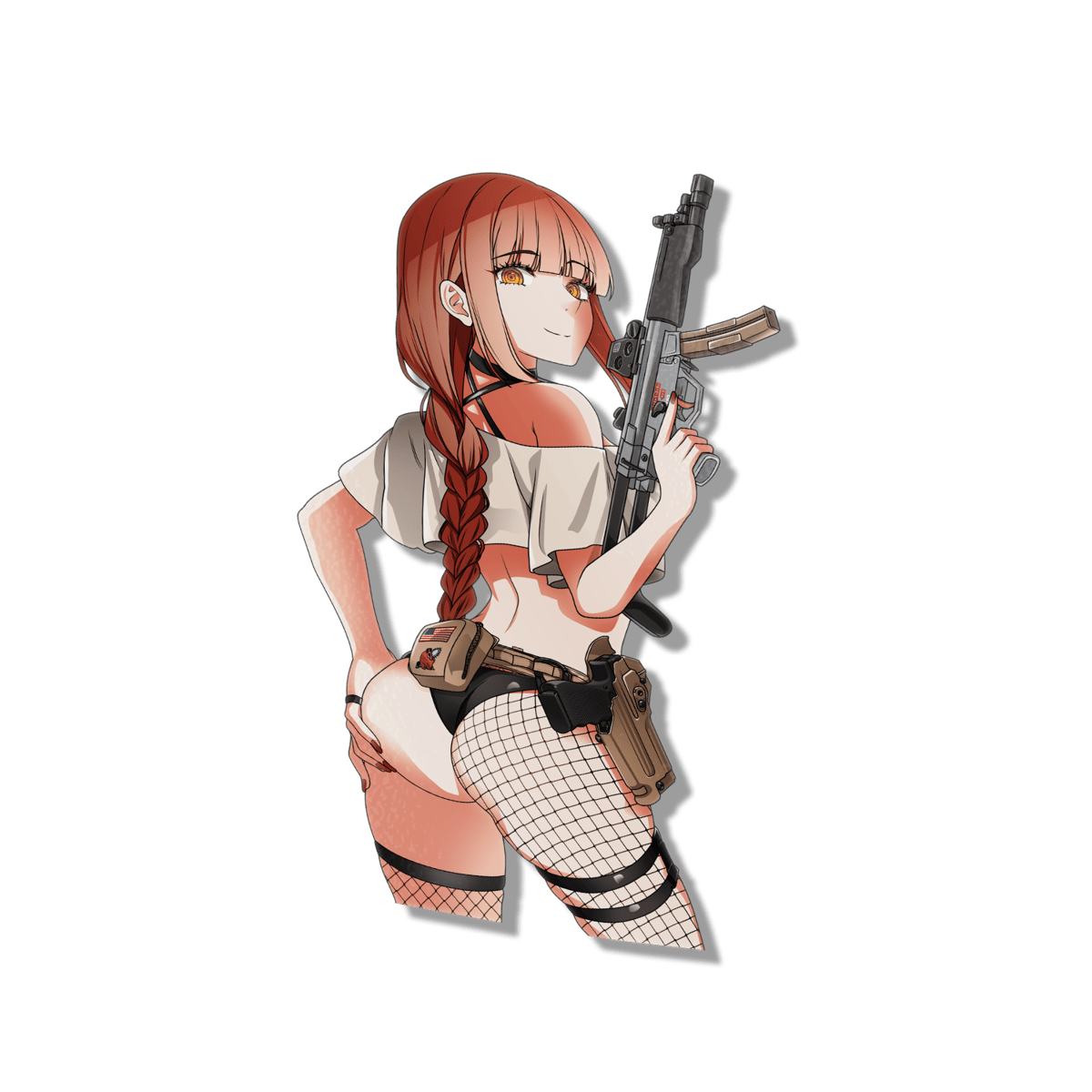 Image of Tactical Makima Sticker