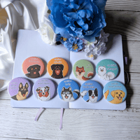 Image 1 of Dog Breed Pins