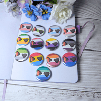 Image 1 of Mini Puppy Pride Button Pins