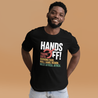 Image 2 of Hands off Traore Goita Burkina Faso Mali West African Africa Unisex t-shirt