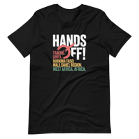 Image 5 of Hands off Traore Goita Burkina Faso Mali West African Africa Unisex t-shirt