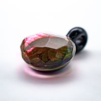 Image 4 of Gump Glass Faceted Fume Pendant