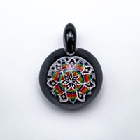 Image 1 of Steve H Rainbow Mandala Pendant