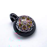 Image 2 of Steve H Rainbow Mandala Pendant