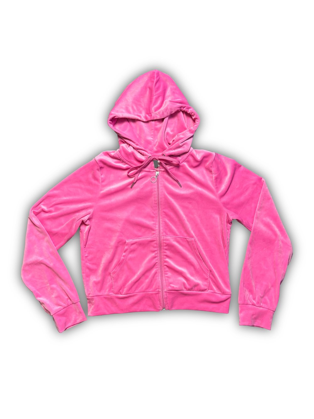 Image of Pink Velour Jacket (L) - Antifa Couture (Ja15)