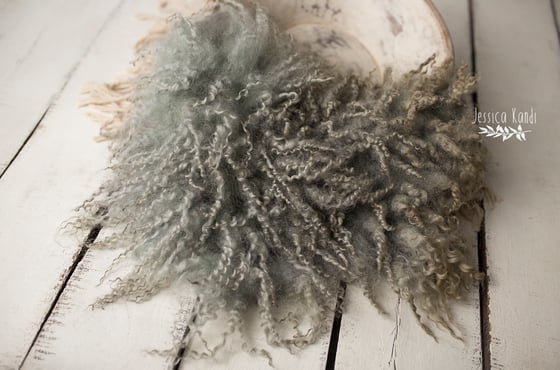 Image of Muted Sage hand felted fur