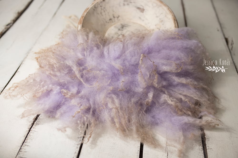 Image of Candied Violet hand felted fur