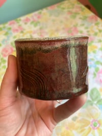 Image 5 of set of ruby sparkle hand built tumblers