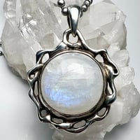 Image 3 of Rainbow Moonstone Pendant