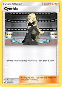 Cynthia - SM - Ultra Prism - Lightly Played