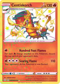 Centiskorch - Shining Fates: Shiny Vault Near Mint
