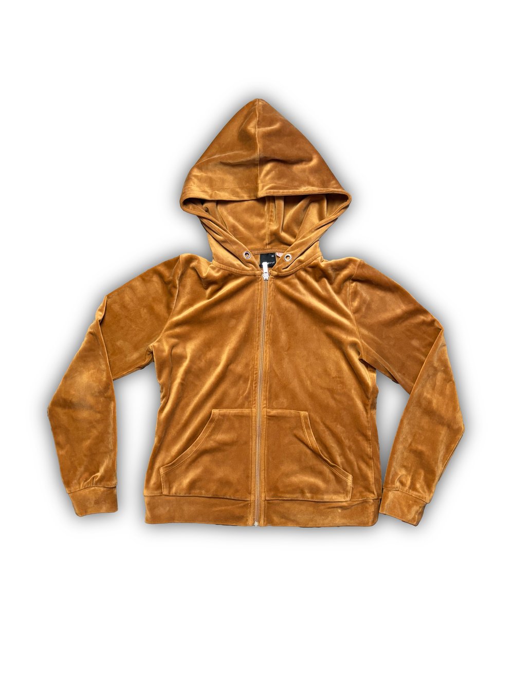 Image of Brown Velour Jacket (XS) - Antifa Couture (JA17)