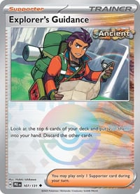 Explorer's Guidance (Poke Ball Pattern) - SV: Prismatic Evolutions - Lightly Played