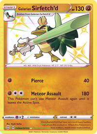 Galarian Sirfetch'd - Shining Fates: Shiny Vault Near Mint
